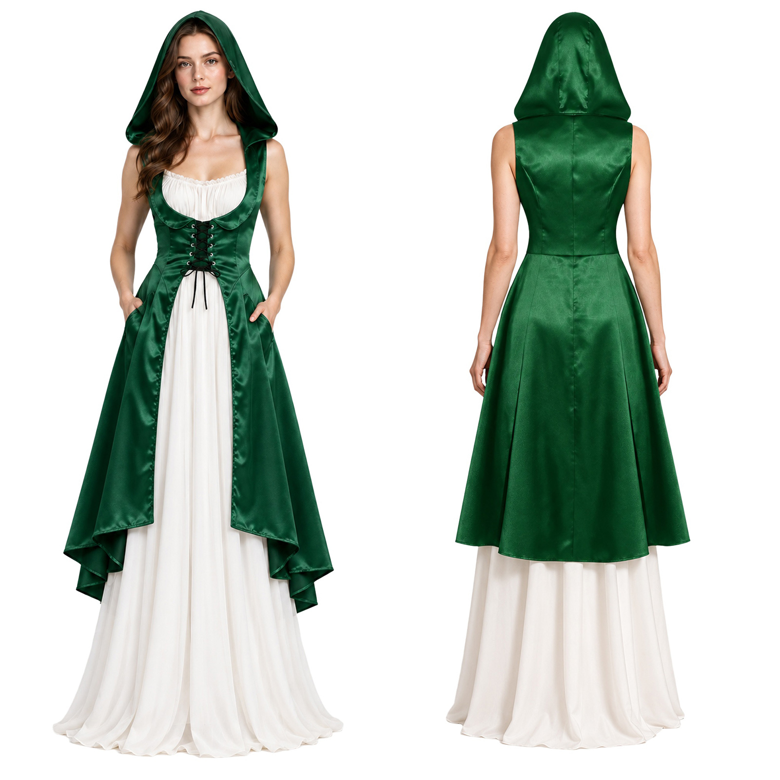 Women Medieval Renaissance Vic - Lace Dress review and price