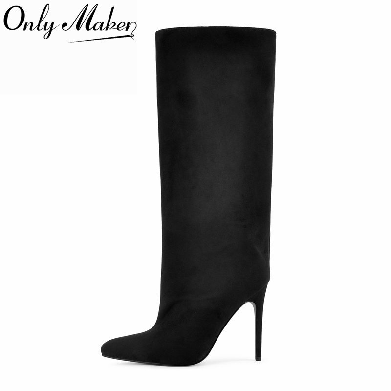 Onlymaker Black Faux Suede Kne - Formal Dress review and price