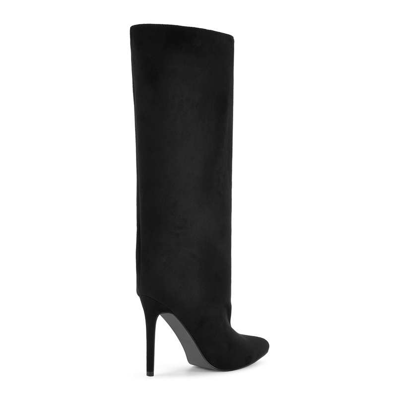 Onlymaker Black Faux Suede Kne - Formal Dress review and price