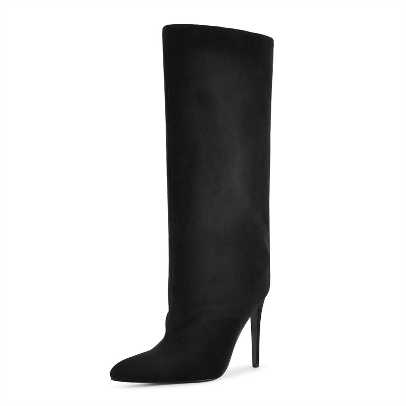 Onlymaker Black Faux Suede Kne - Formal Dress review and price