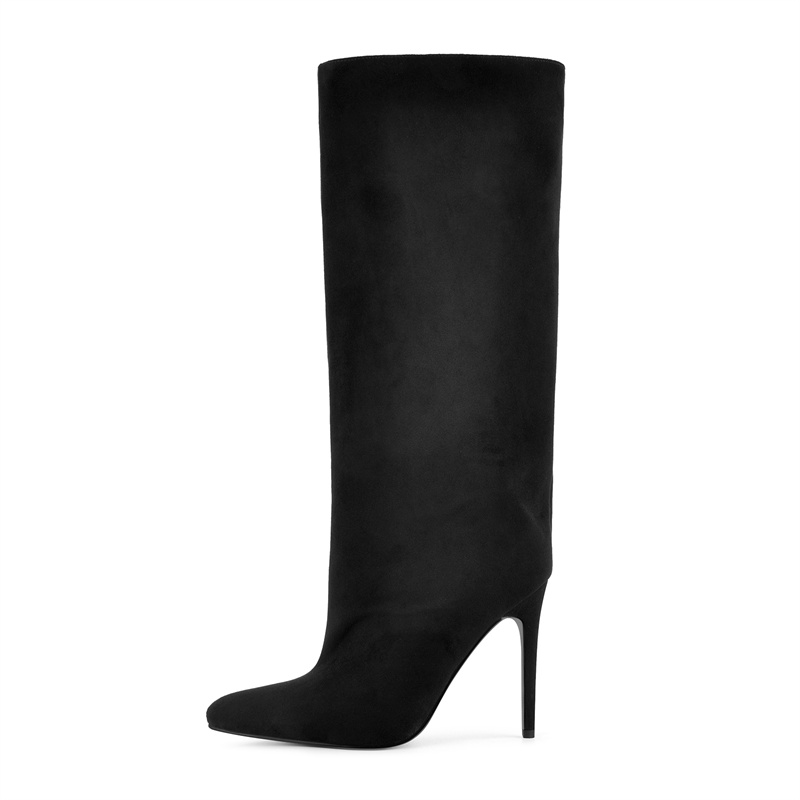 Onlymaker Black Faux Suede Kne - Formal Dress review and price