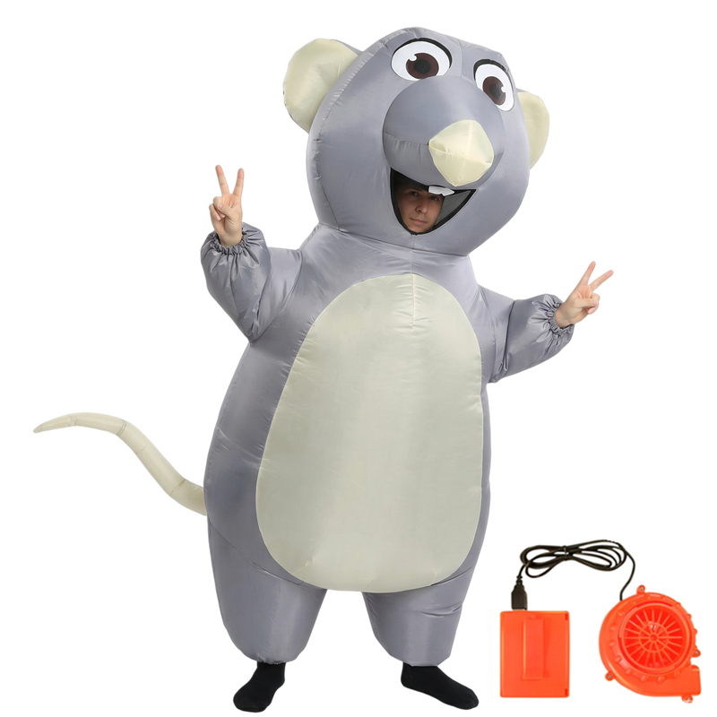 Cartoon Mouse Inflatable Costu - Womens Suit review and price