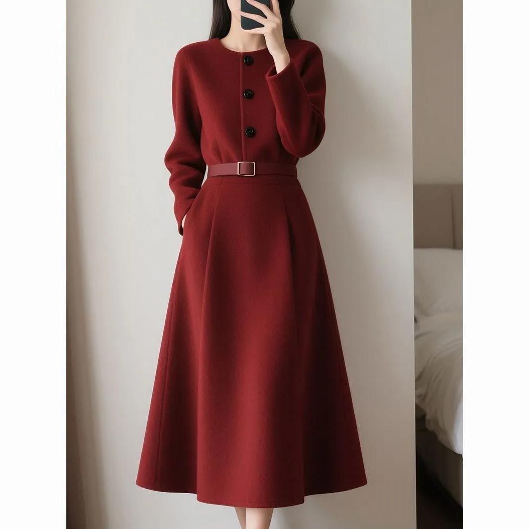 Red Retro High-end Feeling Wai - Women'S Red Formal Wear review and price