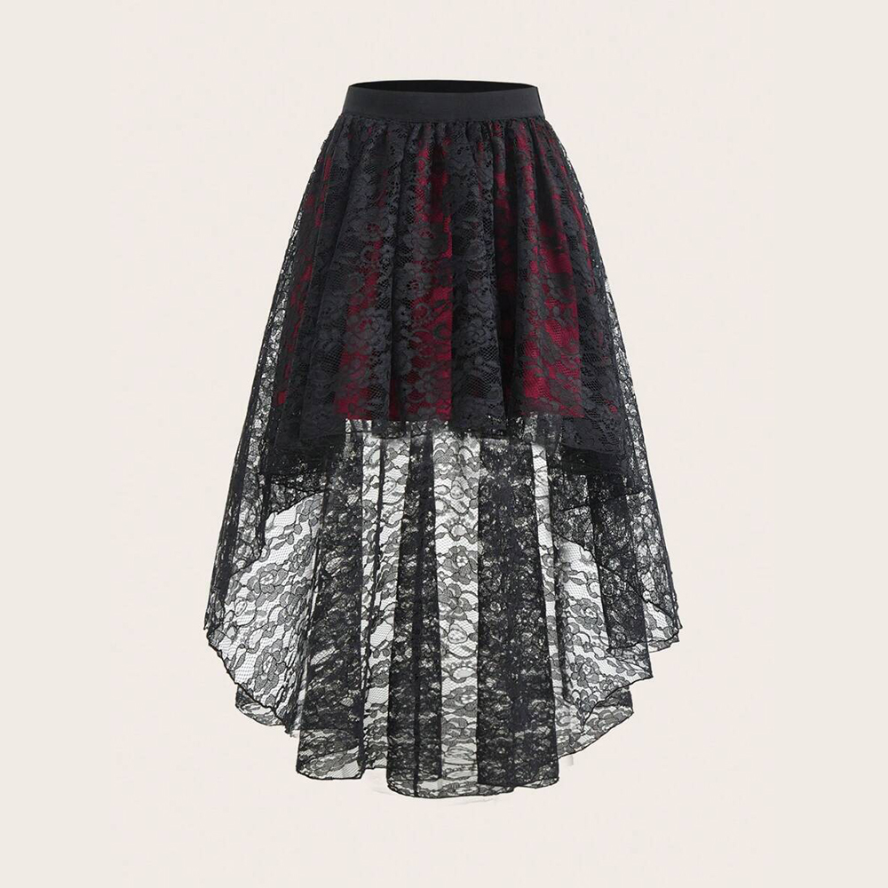 Plus Size Gothic Elegant Women - Formal Skirt review and price