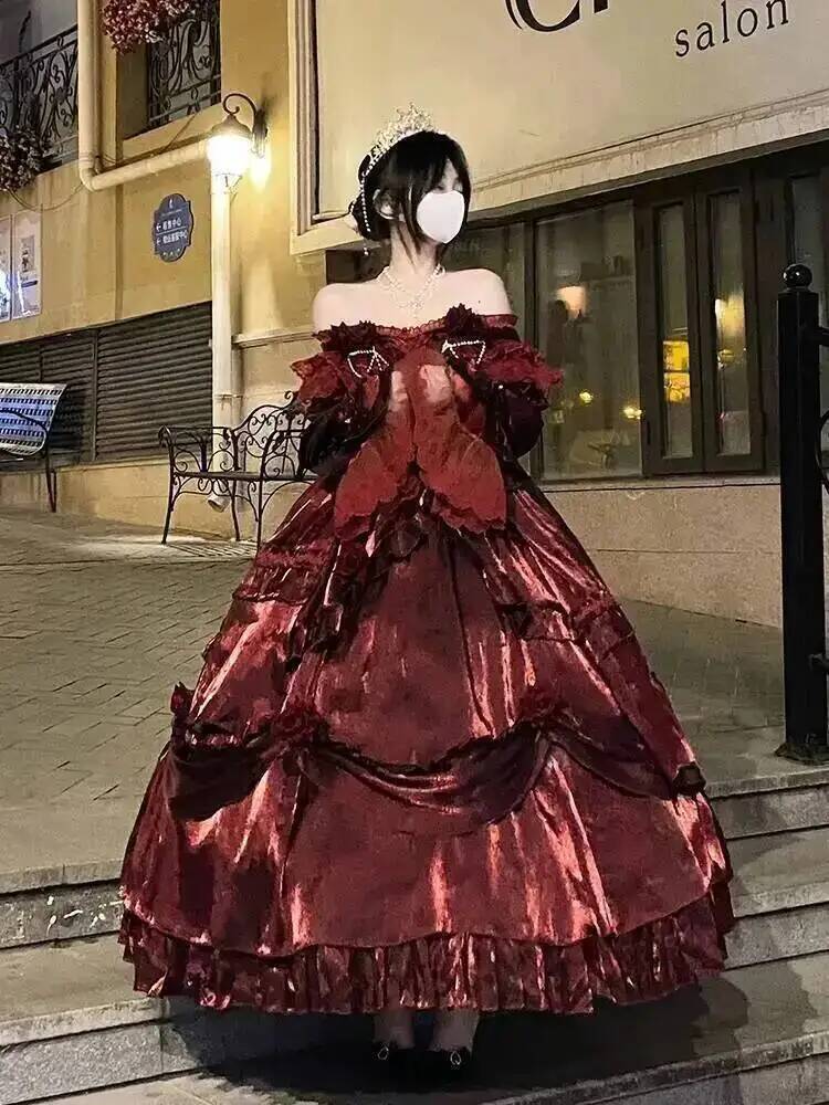 Beauty Princess Dress Red Loli - Formal Skirt review and price