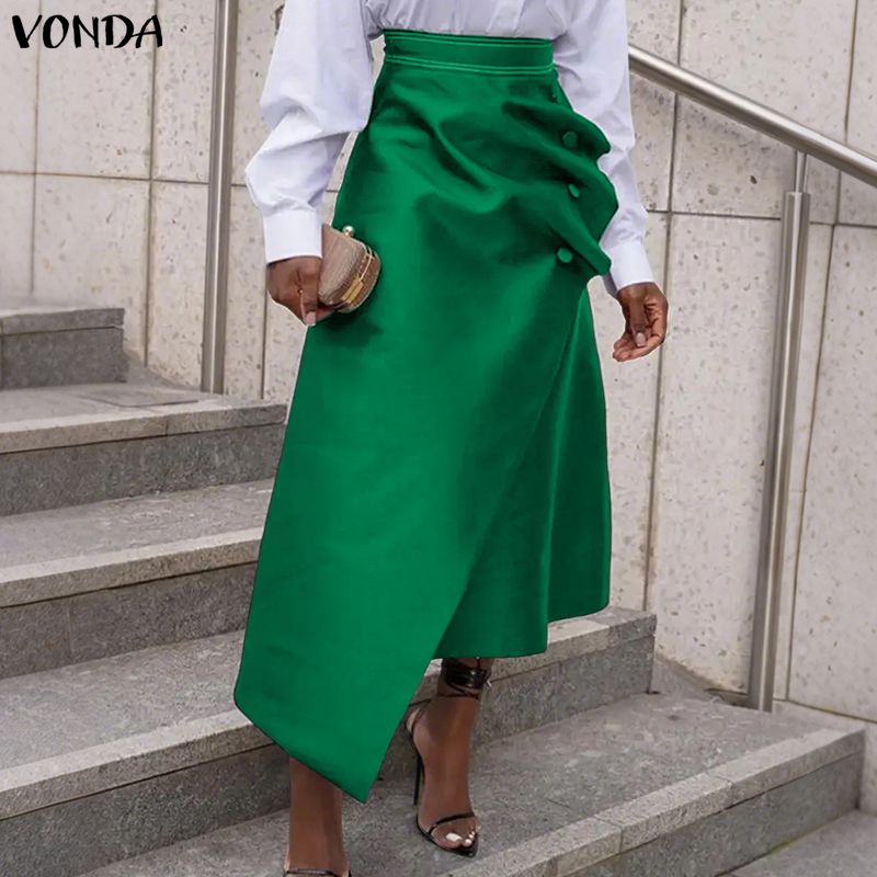 VONDA Plus Size 5XL Elegant Wo - Formal Skirt review and price