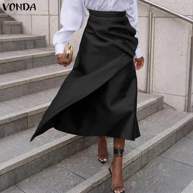 VONDA Plus Size 5XL Elegant Wo - Formal Skirt review and price