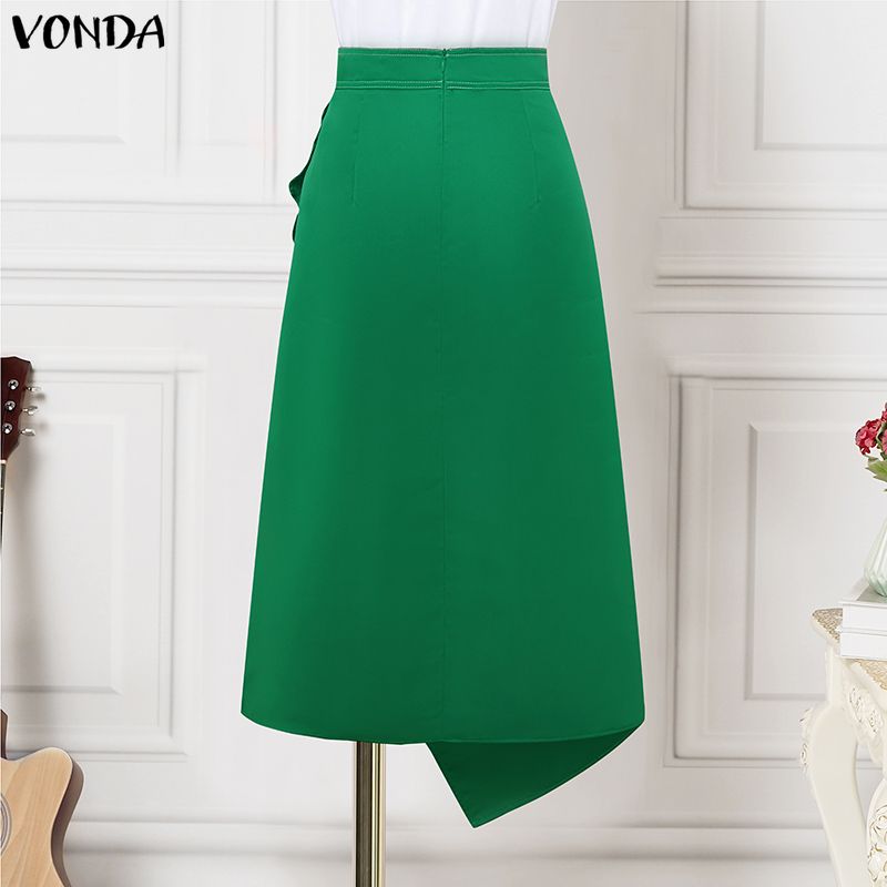 VONDA Plus Size 5XL Elegant Wo - Formal Skirt review and price