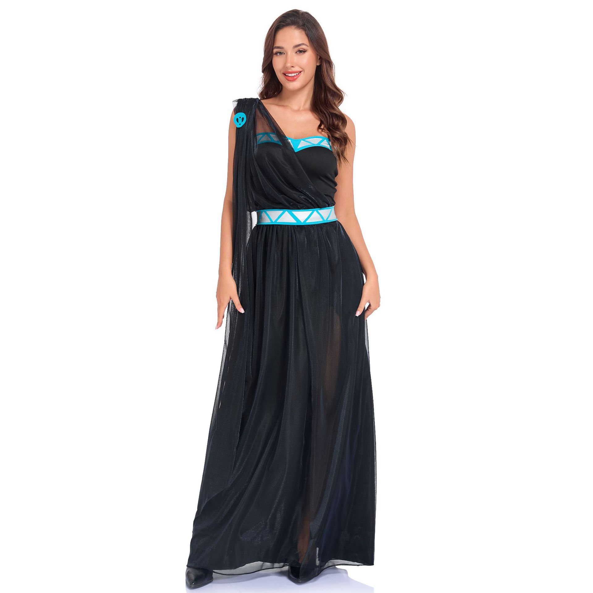 Women Greek Goddess Costume On - Evening Gown review and price