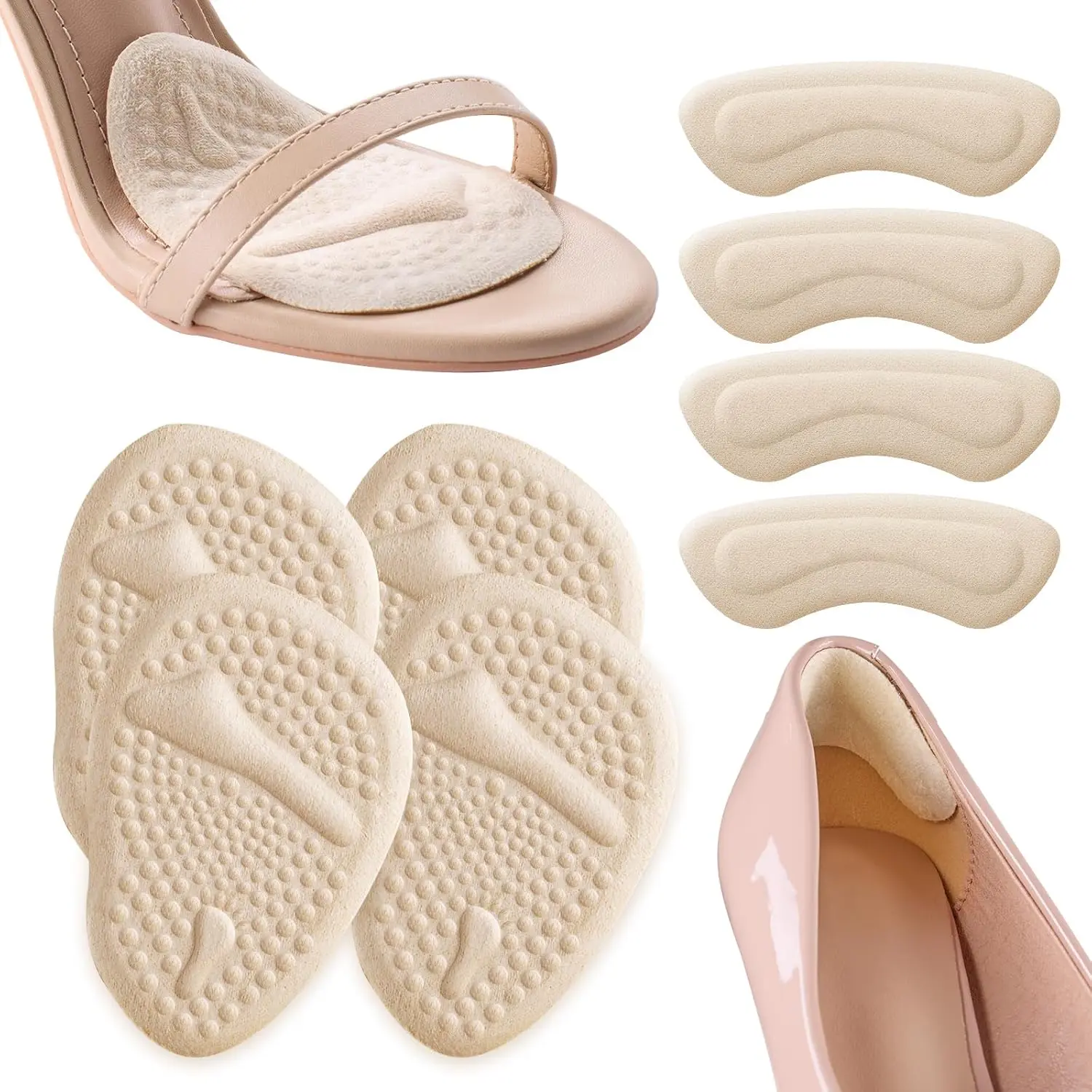 2 Sets Heel Pads, Ball of Foot - Womens Heels review and price