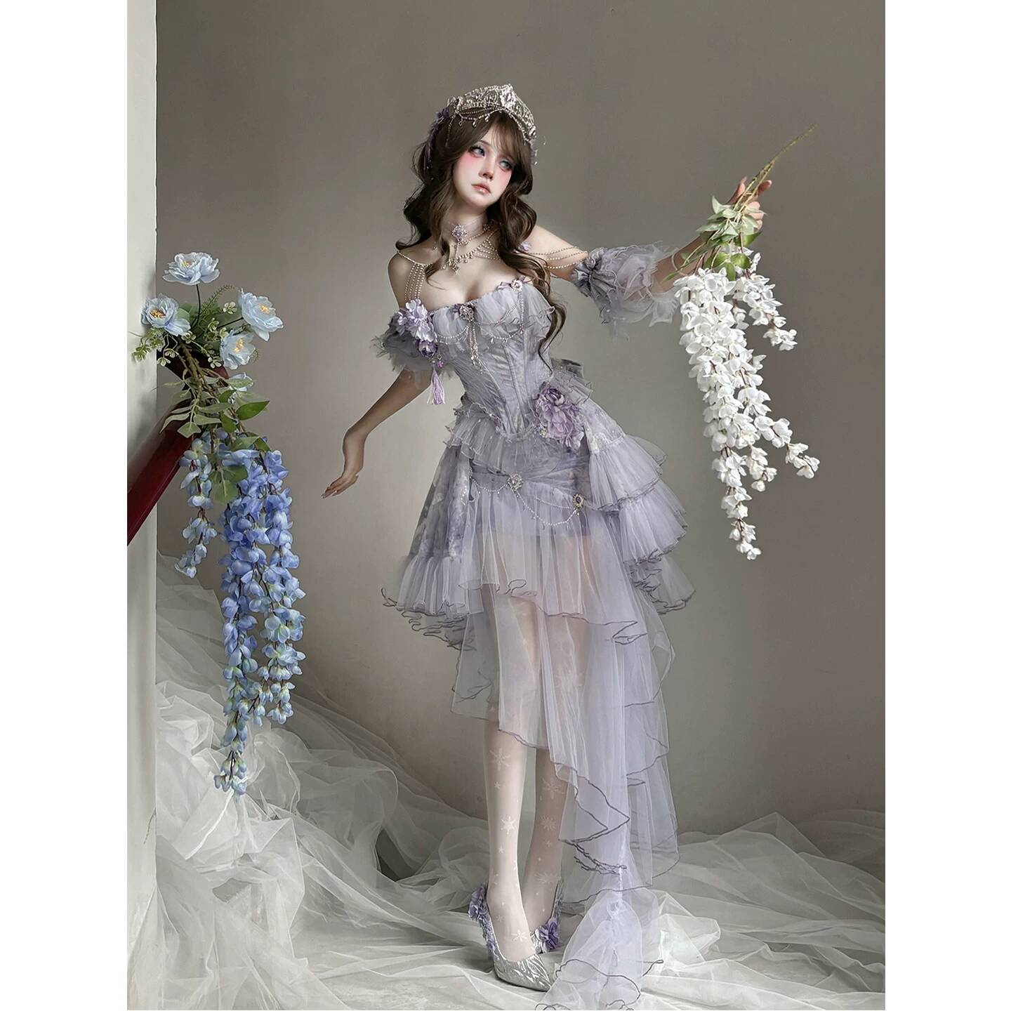 Violet Poetry Fog Lolita Dress - Formal Dress review and price