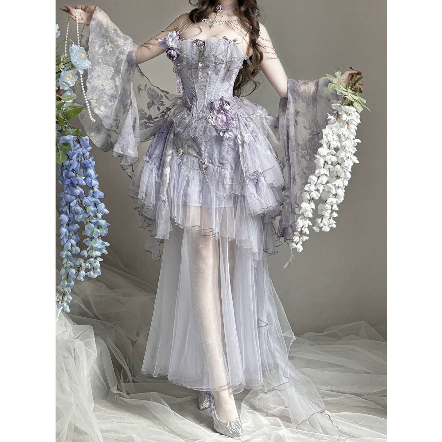 Violet Poetry Fog Lolita Dress - Formal Dress review and price